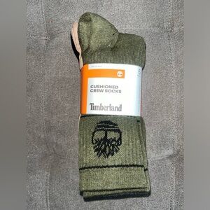 Men’s Timberland 6pc Cushioned Crew Sock Fits sizes 6-12